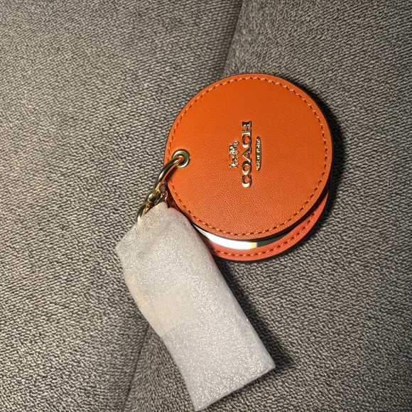Coach Orange Circle Mirror - Picture 2 of 4